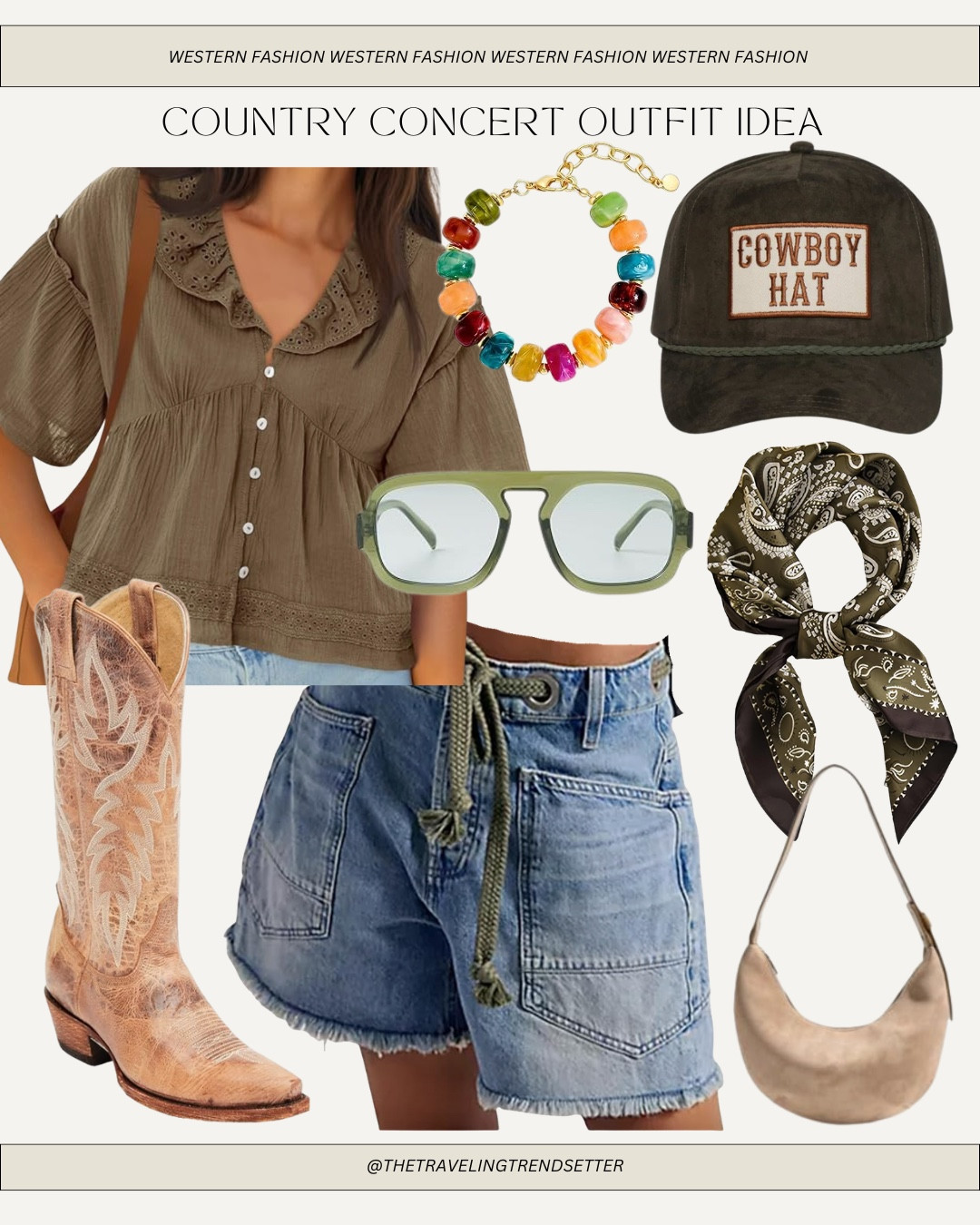 Summer festival western outfit ideas from Amazon Summer western denim shorts Free people look alike country concert outfit idea cowgirl Rodeo

#LTKootd #LTKgrwm #LTKdayinmylife