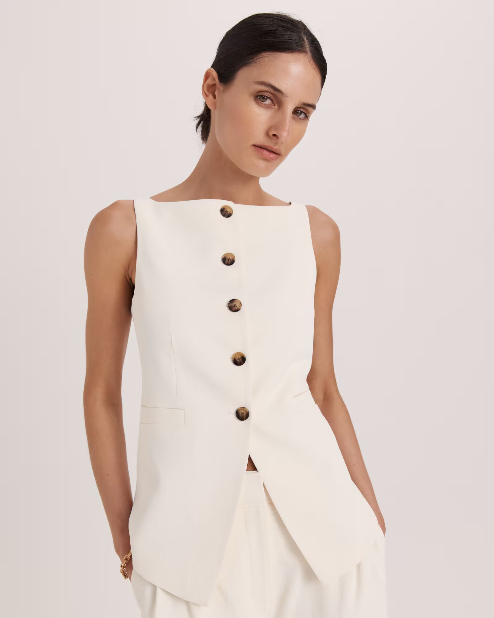 Dharma Cut Away Vest | SABA (Australia)