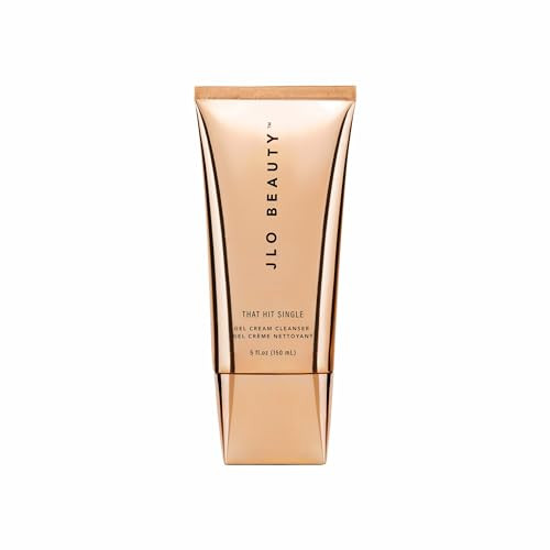 JLO BEAUTY That Hit Single Gel Cream Cleanser | Sulfate-Free, Antioxidant-Rich, Clears, Brightens, & Removes Makeup for Smooth, Radiant Skin | 5 Oz | Amazon (US)