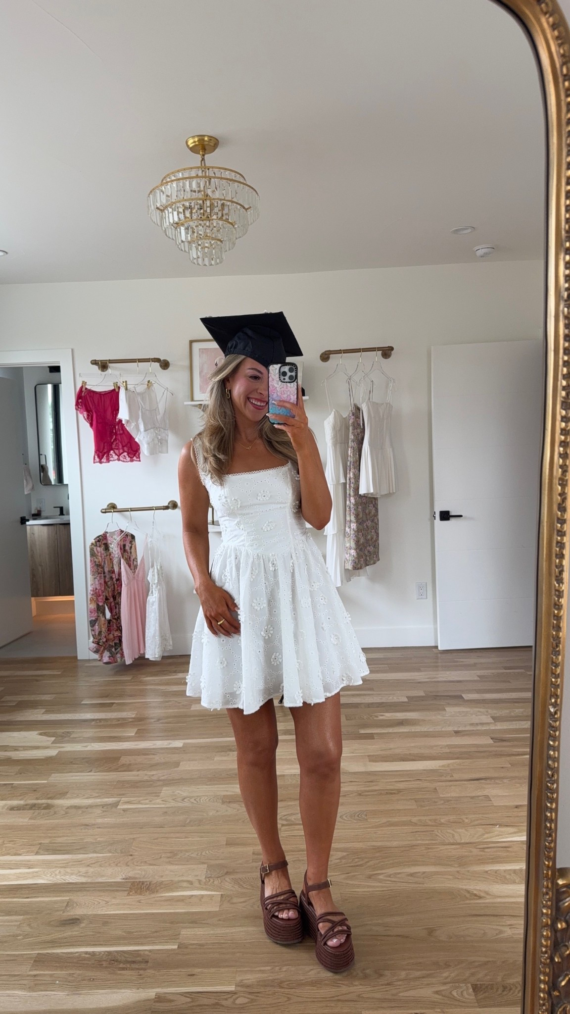 White embroidered cotton mini dress graduation cocktail dress white spring event dress

Wearing my usual small/2

#LTKParties #LTKSeasonal #LTKWedding