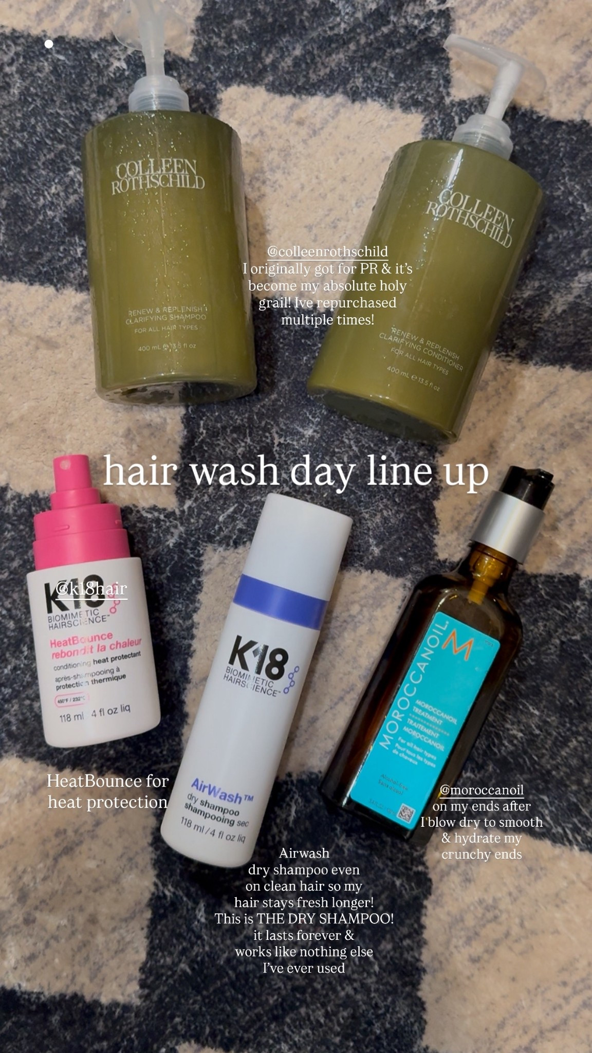 Hair wash line up! 

#LTKBeauty