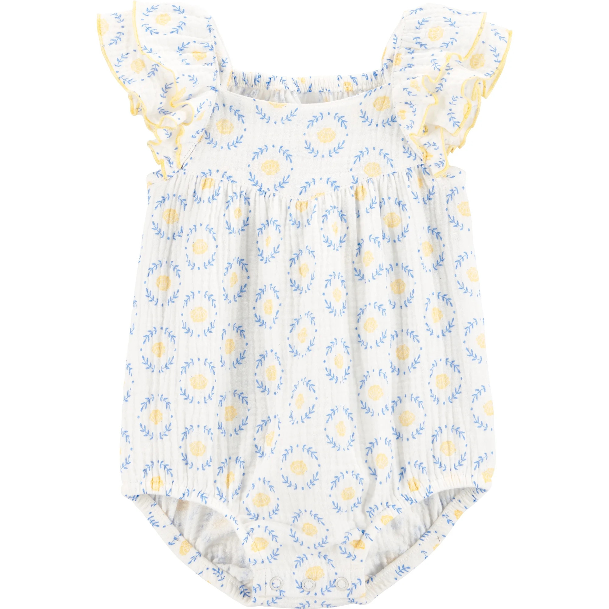 Carter's Child of Mine Baby Girl Bubble Romper, Sizes 0/3-24 Months | Walmart (US)