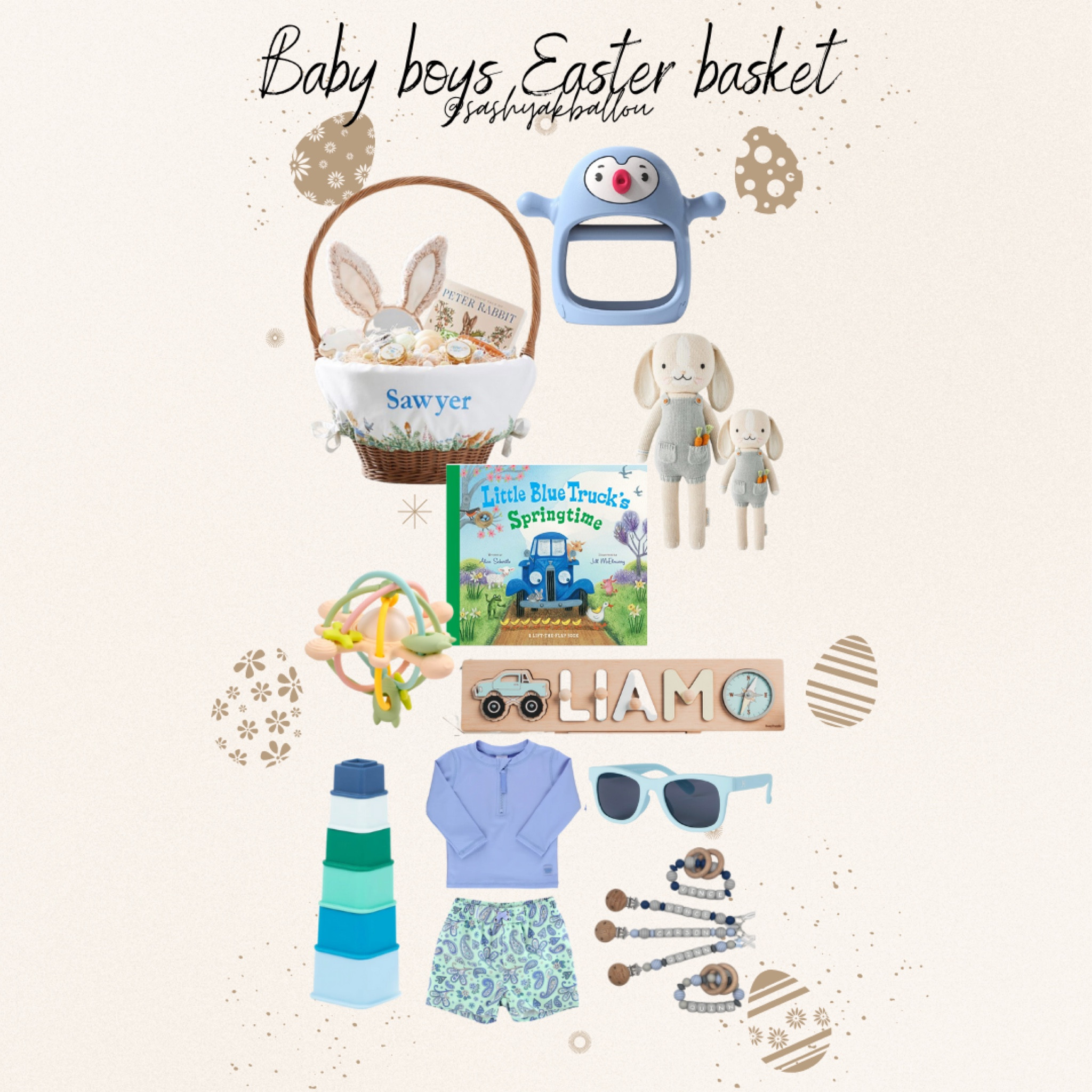 Baby boys Easter basket ideas

#LTKSeasonal #LTKGiftGuide #LTKbaby