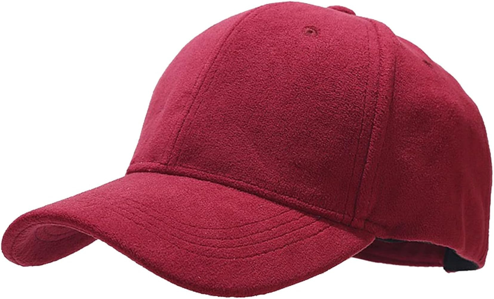 Womens Classic Adjustable Suede Baseball Caps Plain Low Profile Sports Golf Caps Unconstructed Ou... | Amazon (US)