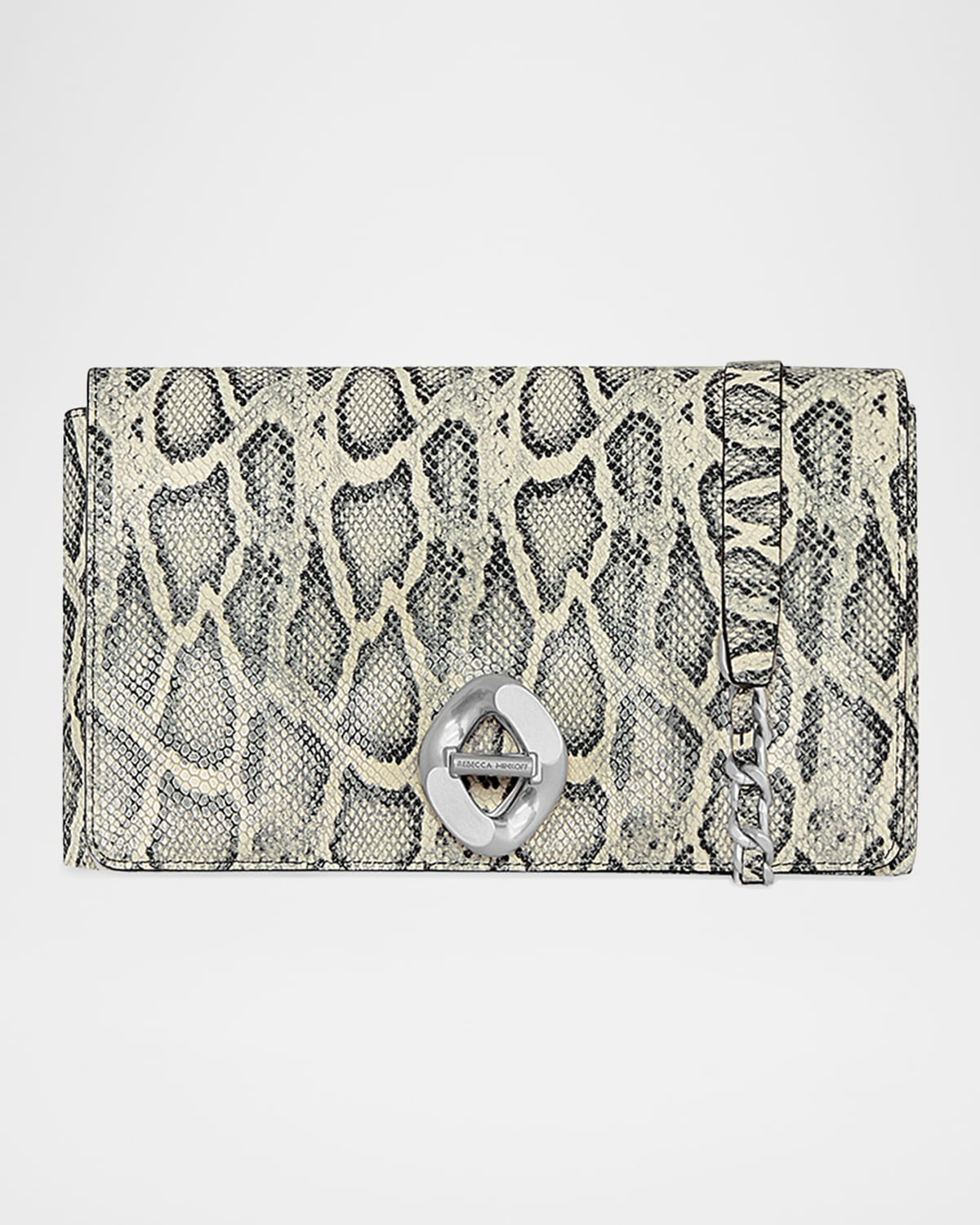 G Snake Printed Leather Crossbody Bag | Neiman Marcus