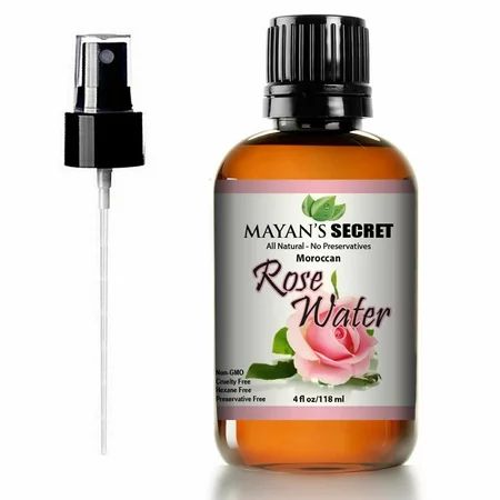 100% Pure Chemical Free Rose Water 4 Oz Imported from Morocco | Walmart (US)