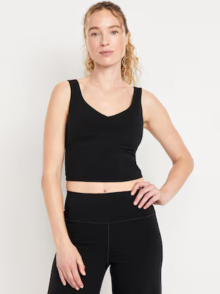 StudioSmooth Seamed Longline Top | Old Navy (US)