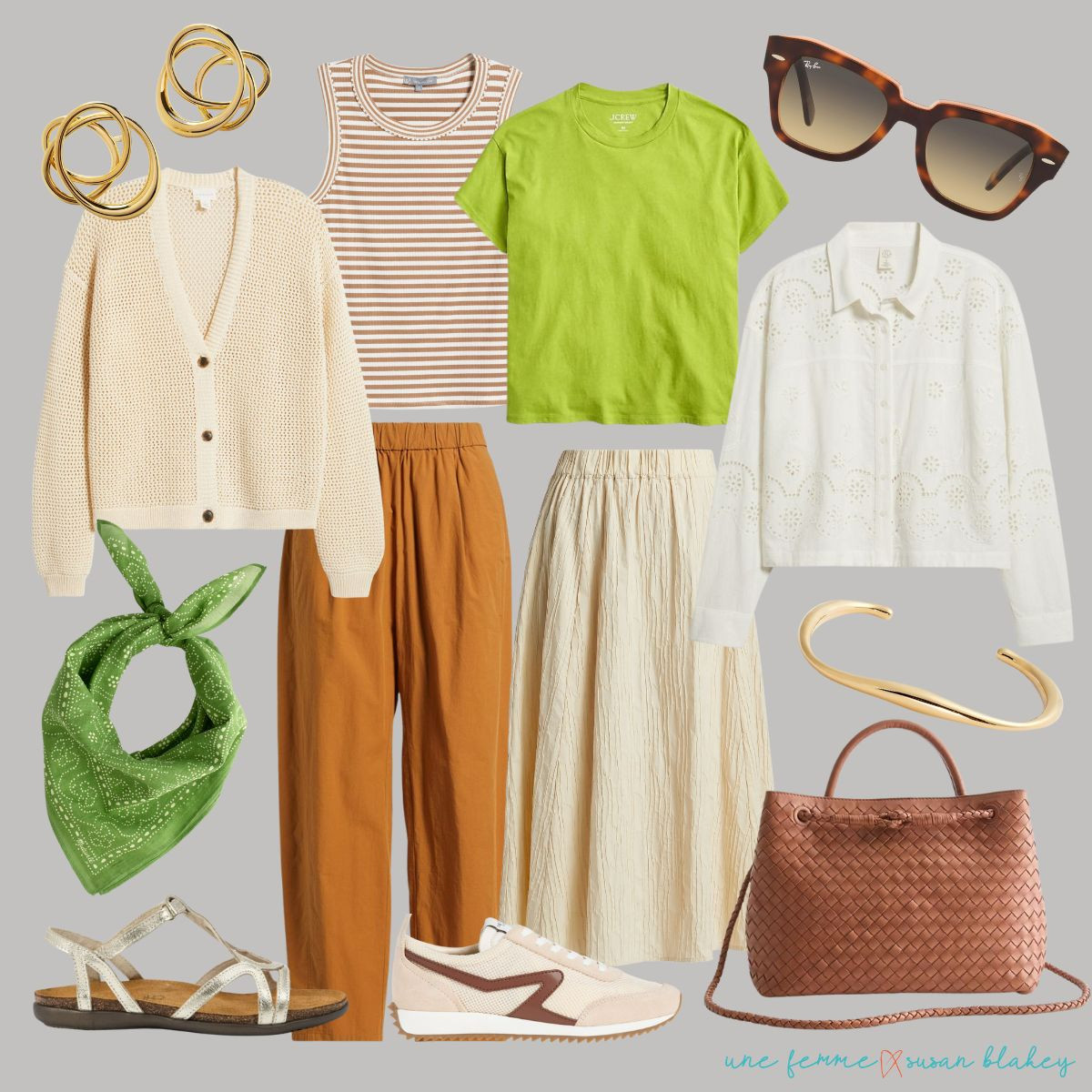 "Coastal Chic" in a warm color palette: a Labor Day Weekend travel capsule wardrobe. 

 #LTKSeasonal #LTKOver40 #LTKTravel