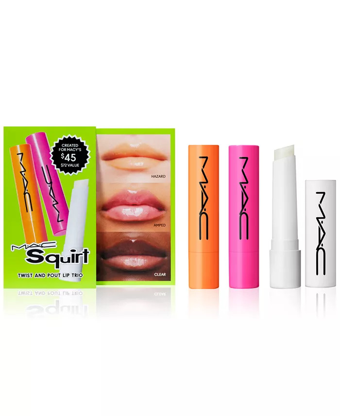 MAC 3-Pc. Squirt Balm Set, Created for Macy's - Macy's | Macy's