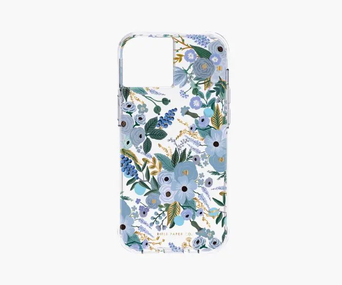 Clear Garden Party Blue iPhone Case | Rifle Paper Co.