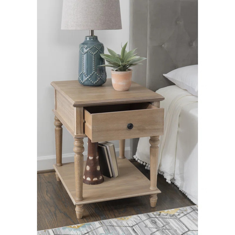 Birkley End Table with Storage | Wayfair North America