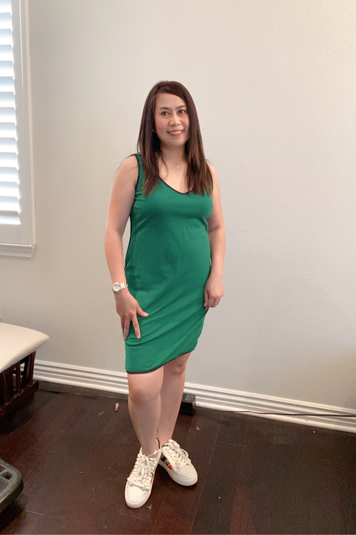 Love green color knit dress 

#LTKStyleTip