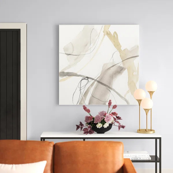Neutral Momentum II - Print on Canvas | Wayfair North America