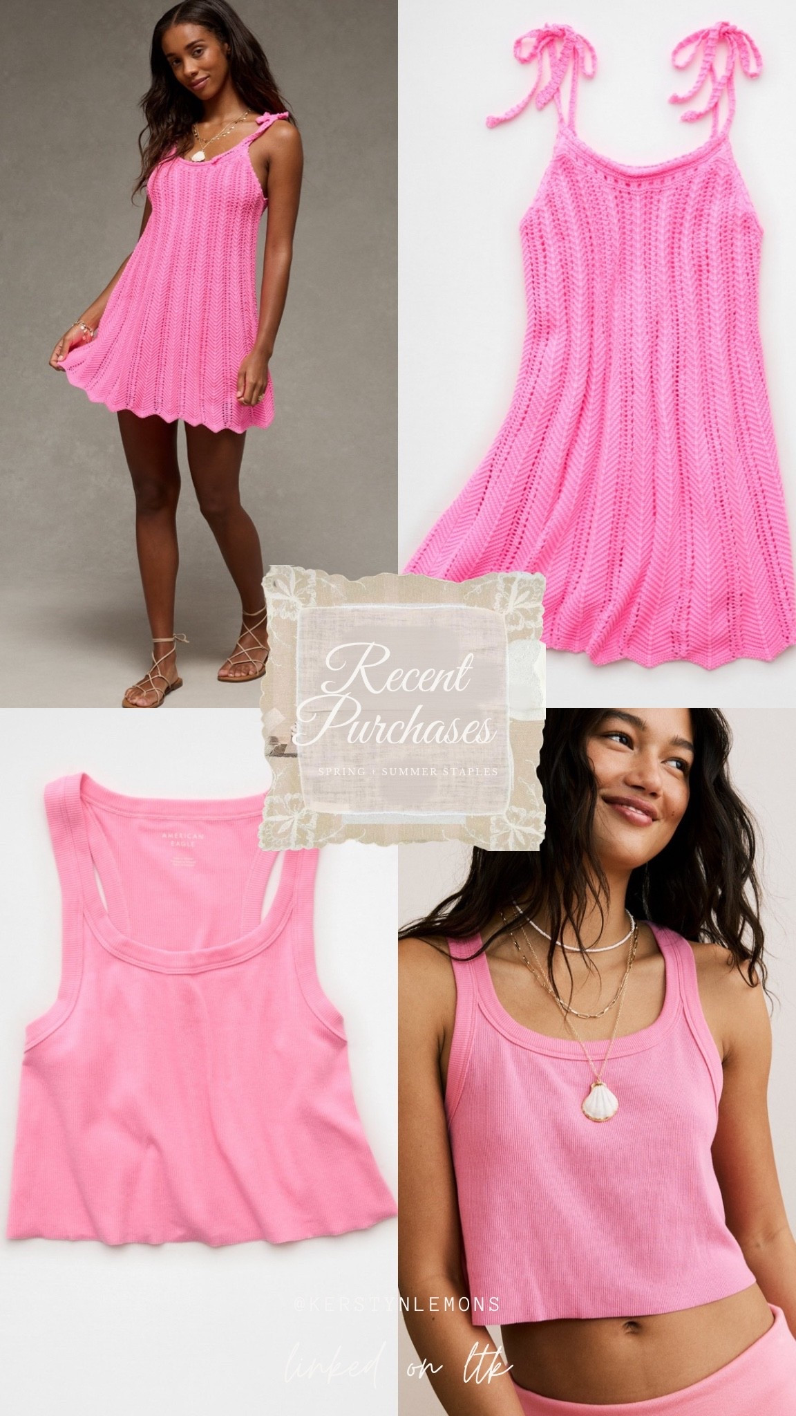 @American Eagle Outfitters cutie summer staples 💓

#LTKootd
