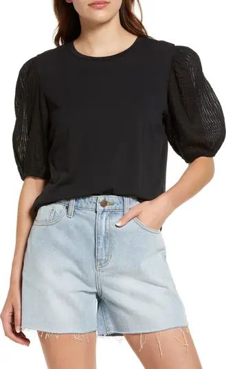 Rails Liza Puff Sleeve Top | Nordstrom | Nordstrom