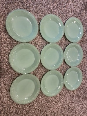 VINTAGE JADEITE GREEN PLATES | eBay US