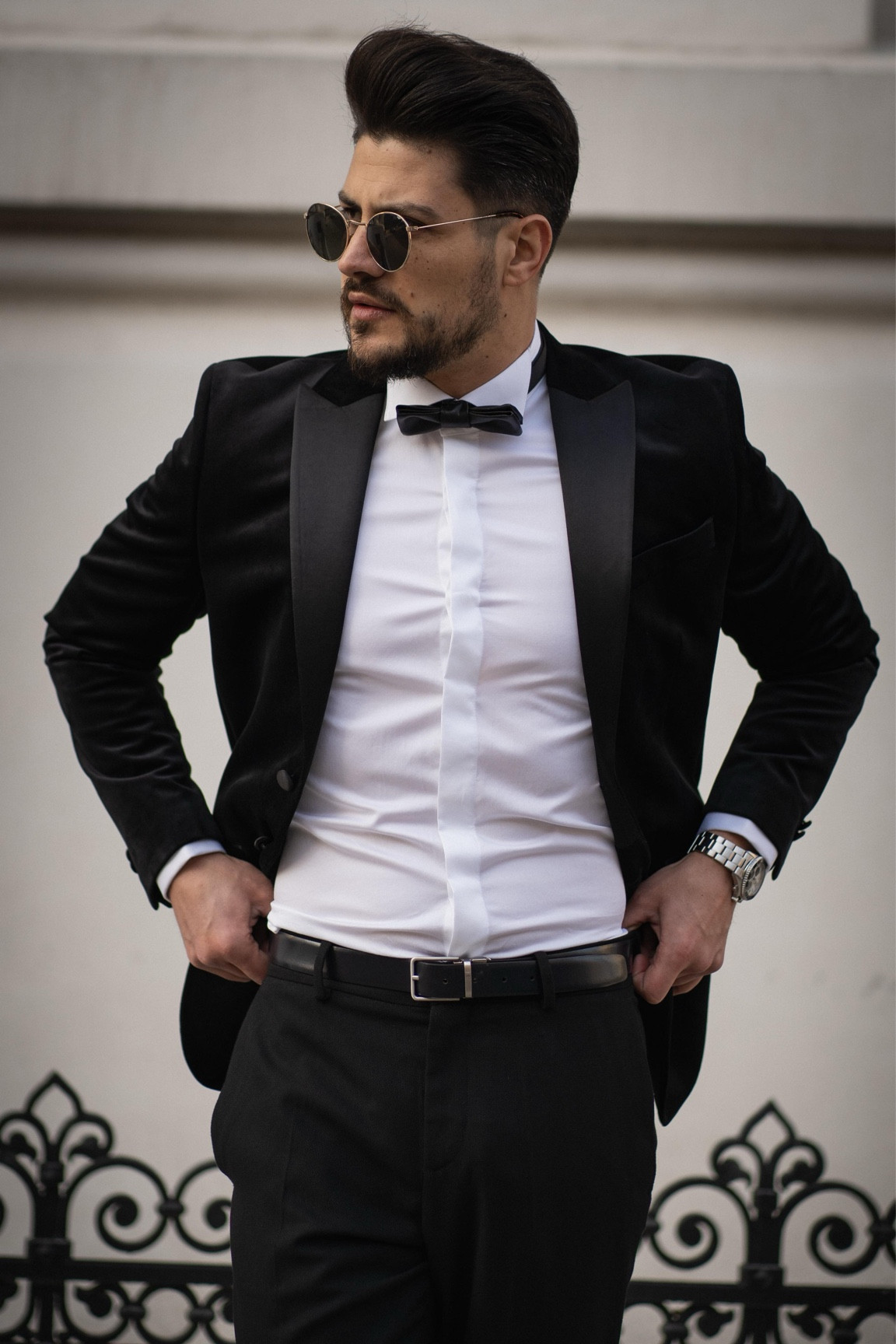 Stepping out in style with a classic black tuxedo, paired perfectly with my @orienteurope watch ⌚️
Yes or No? 🔥
__
#meninblackclothes #streetstyleformen #menwithstreetstyles #menwithsuitstyle #prestigemenfashion #mensfashionadvice #mensaccessories #menswearhouse #bestcasualoutfit #fashionshirt #mensfashionguide #fashionmens #thedapperhouse #suituptime #dapperlife #menstreetwear #mensfashions #menwithstreetstyle #allstreetwear