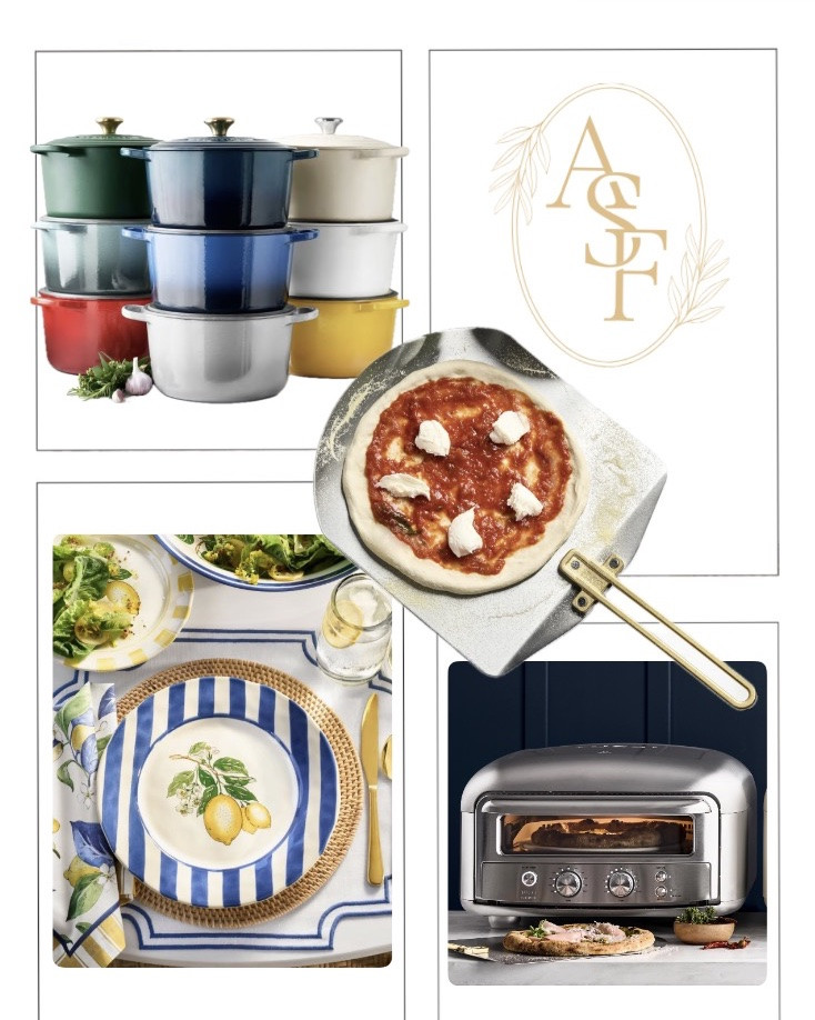 Kitchen Essentials/ Duch Ovens/ pizza Oven/ 🍋 Citron Dinnerware