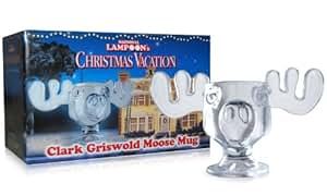 Officially Licensed National Lampoons Christmas Vacation Glass Moose Mug - SINGLE Mug | Amazon (US)