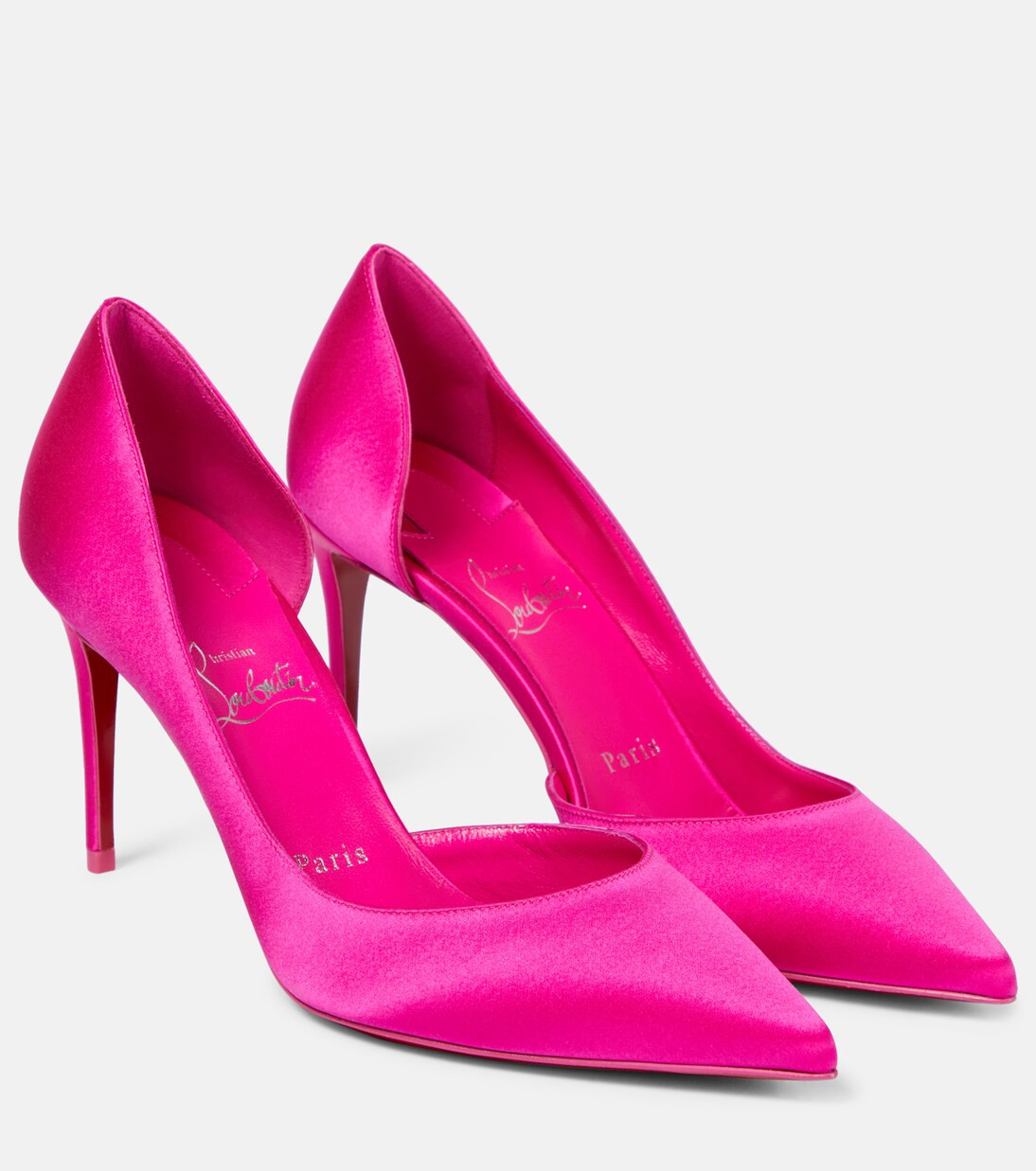 Iriza 85 silk satin pumps | Mytheresa (US/CA)