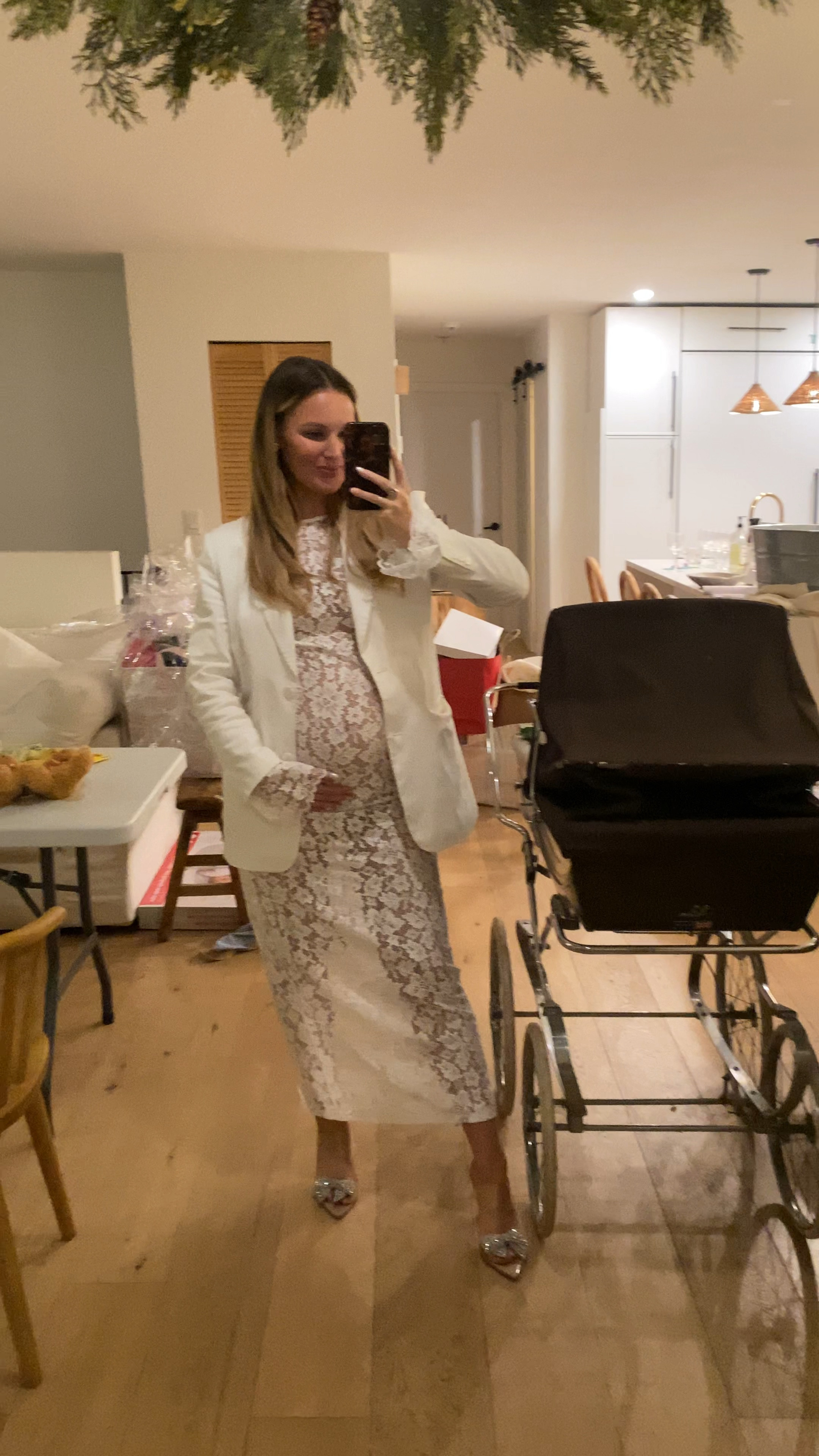 Winter baby shower dress 

#LTKmaternity #LTKcanada #LTKwinter