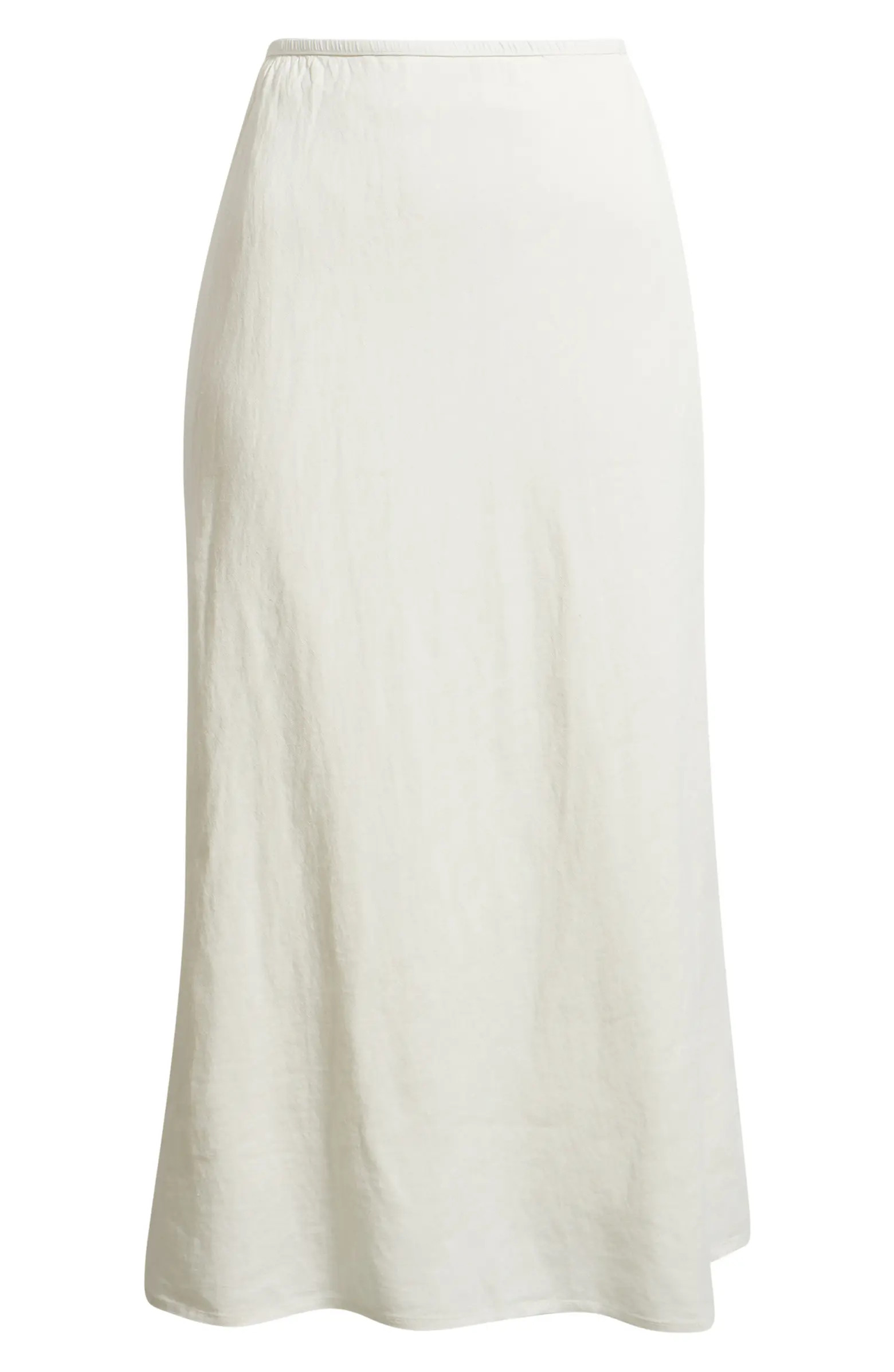 Nordstrom Linen Blend Midi Skirt | Nordstrom | Nordstrom
