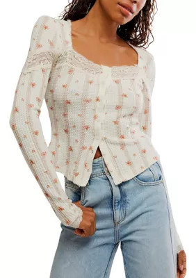 Free People Women's Let's Party Cardi, Large | Belk