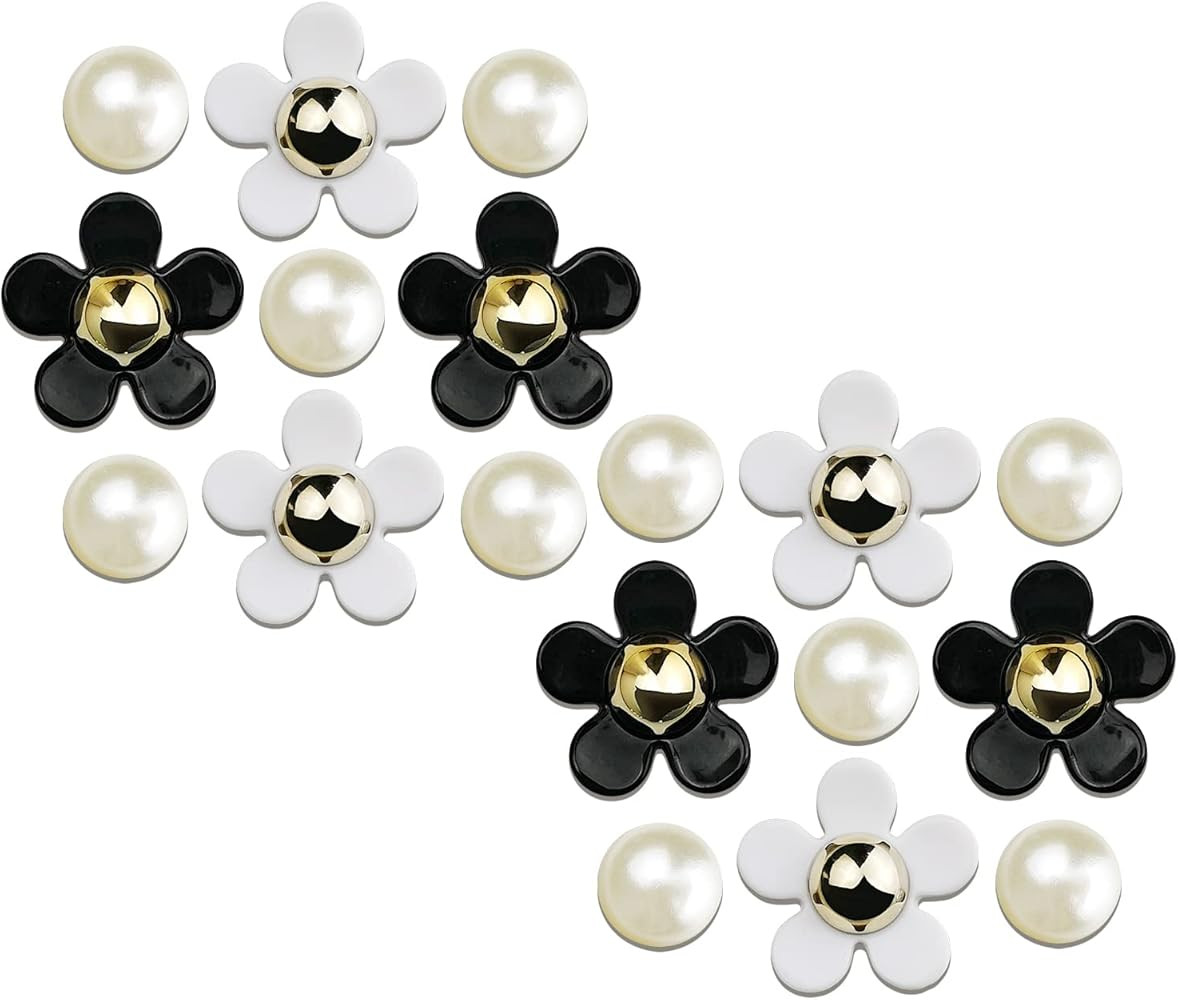 IOKUKI Flower Shoe Charms for Women Girls, Cute Flower Charms for Girls with Daisy Flower Charms ... | Amazon (US)