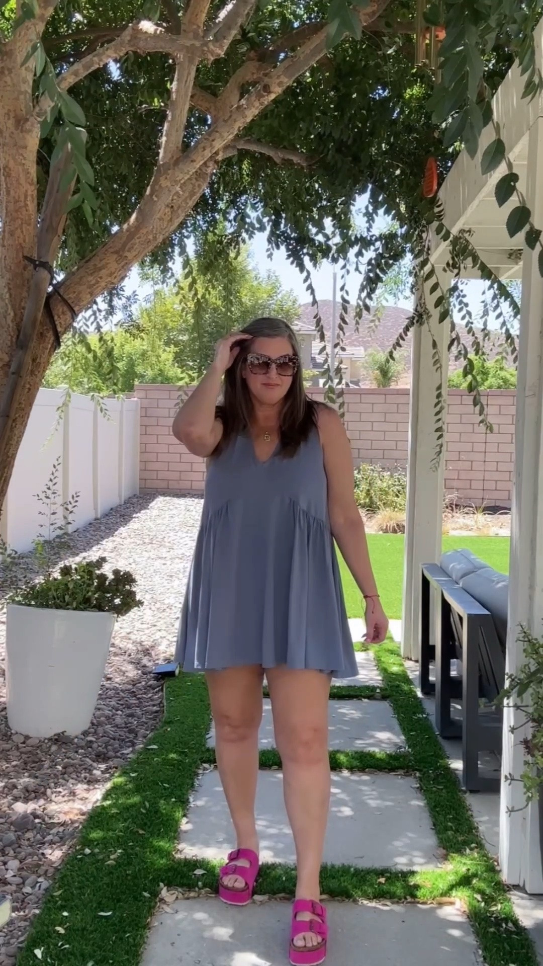 The perfect little hot weather summer casual dress outfit

#LTKootd #LTKmomlife #LTKMidsize