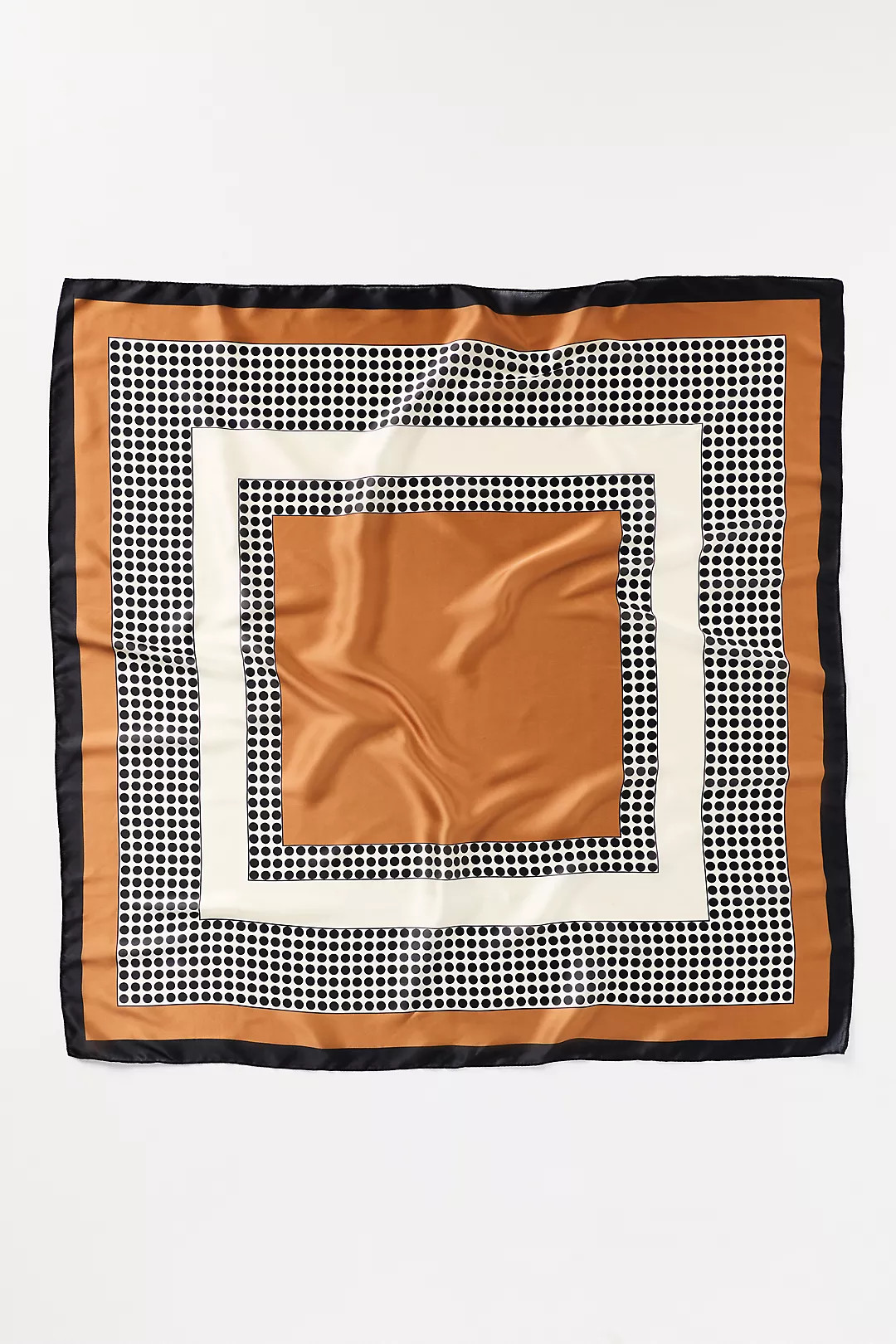 Large Satin Polka Dot Scarf | Anthropologie (US)