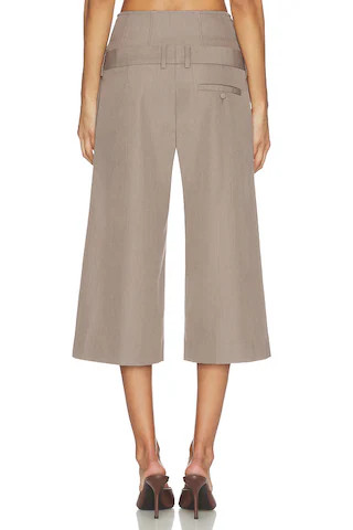 Jett Culottes in Taupe | Revolve Clothing (Global)