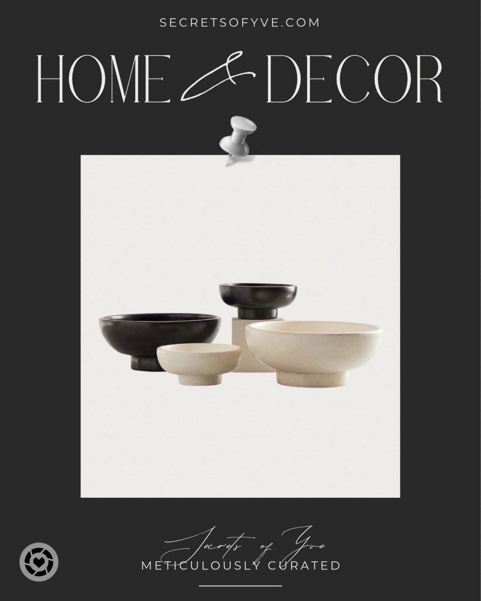 Secretsofyve: I love the simplicity of these home decor bowls.
#Secretsofyve #ltkgiftguide
Always humbled & thankful to have you here.. @potterybarn @crate&barrel
CEO: PATESI Global & PATESIfoundation.org
@secretsofyve : where beautiful meets practical, comfy meets style, affordable meets glam with a splash of splurge every now and then. I do LOVE a good sale and combining codes! #ltkstyletip #ltksalealert #ltku #ltkfindsunder100 #ltkfindsunder50 #ltkholiday secretsofyve

#LTKSeasonal #LTKHome #LTKWedding