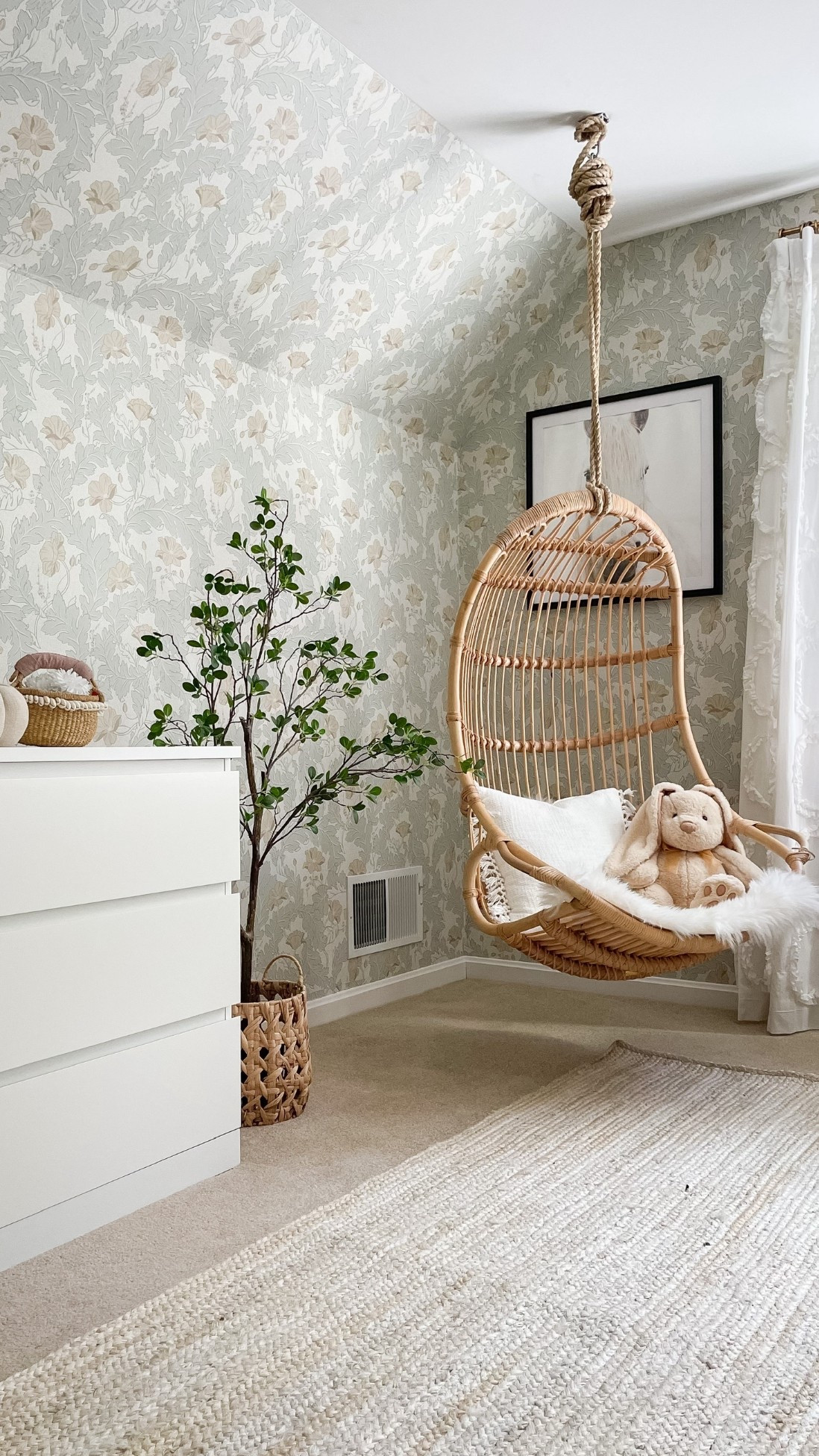 A cozy and inviting little corner 🤍 This braided jute rug is over 60% off right now! It’s made with such great quality and has worn well over the years. It’s available in multiple sizes and color options. I’m also linking an Amazon rug that I’ve layered on top of this one in the past. It’s on sale, too! 

#LTKHome #LTKSaleAlert