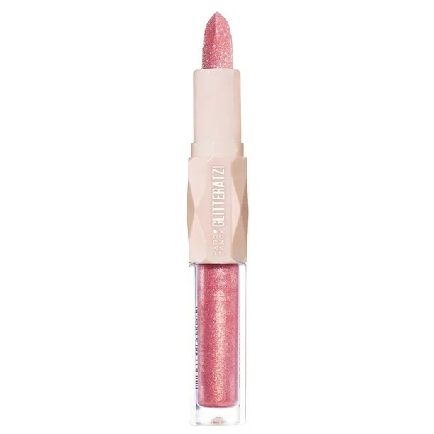 Hard Candy Glitteratzi Lip Duo, Dream Queen, Glitter Lip Gloss + Lipstick - Walmart.com | Walmart (US)