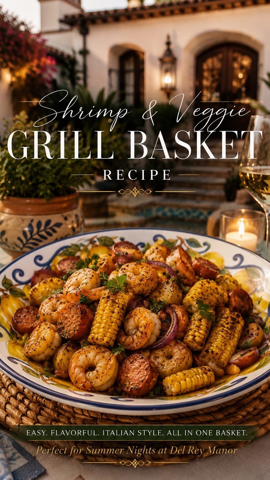 Italian-style summer grilling just got SO much easier 🍋🔥🍤

I tossed shrimp, sausage, baby potatoes, sweet onion, and corn riblets with olive oil, lemon juice, Italian seasoning, Santa Maria seasoning, garlic powder, salt & pepper… then grilled everything together in these amazing hexagon grill baskets beside A5 Wagyu steaks and honestly the flavor was incredible.

The baskets make it so easy to cook everything evenly without losing food through the grill — and the screw-on handles are such a game changer for flipping and serving.

Finished everything with fresh parsley and served it straight from the grill into my Italian serving bowl for the perfect summer dinner outside ✨

I linked the grill baskets for you because I already know I’m going to be using these all summer long.

#GrillBasket #SummerRecipes #ItalianStyleBBQ #OutdoorCooking #amazonfavorites

#LTKfoodie