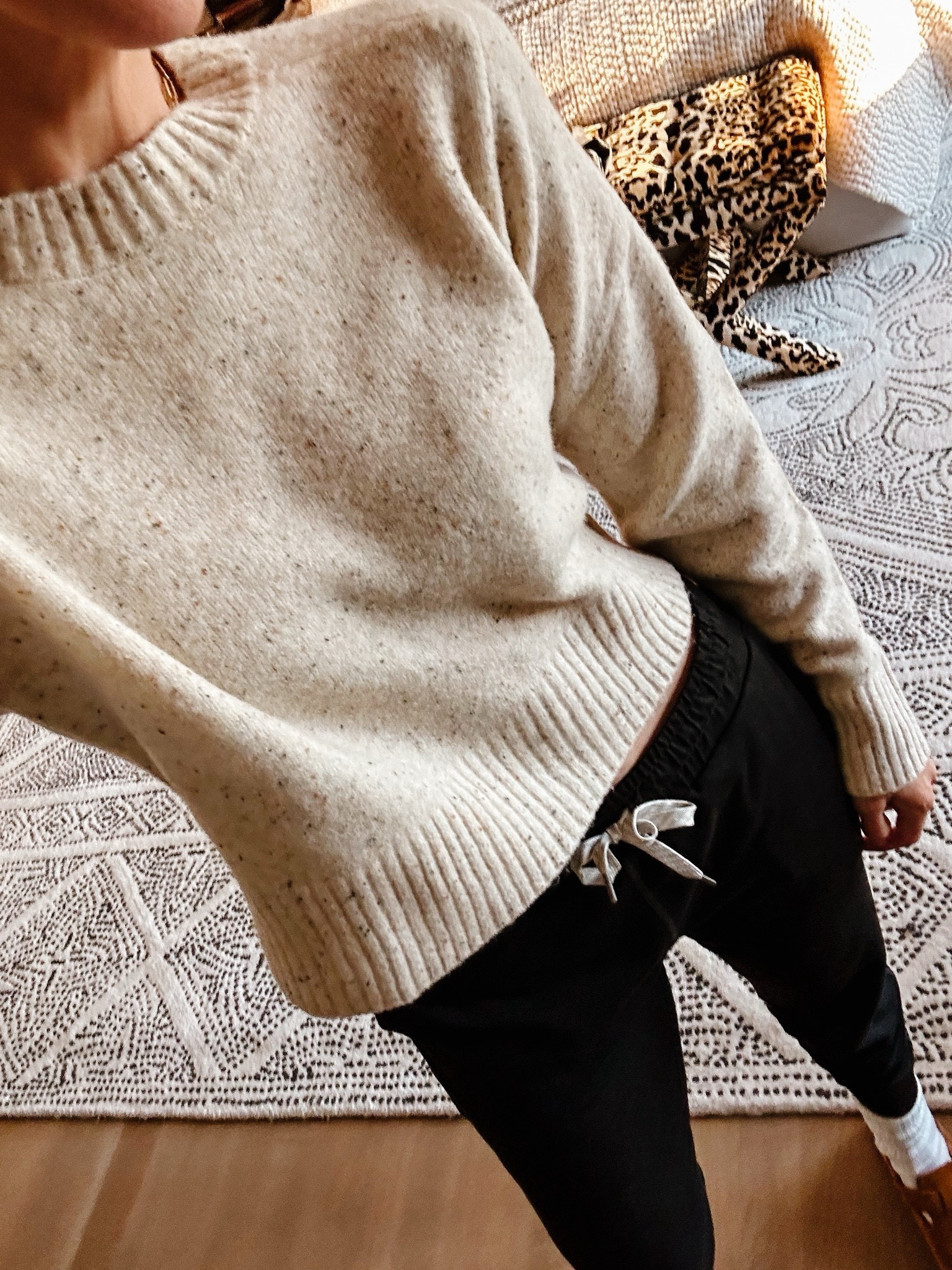 Target sweater - size up if you’re in between. I’m wearing small 🤍

#LTKCyberWeek #LTKfindsunder50 #LTKSeasonal