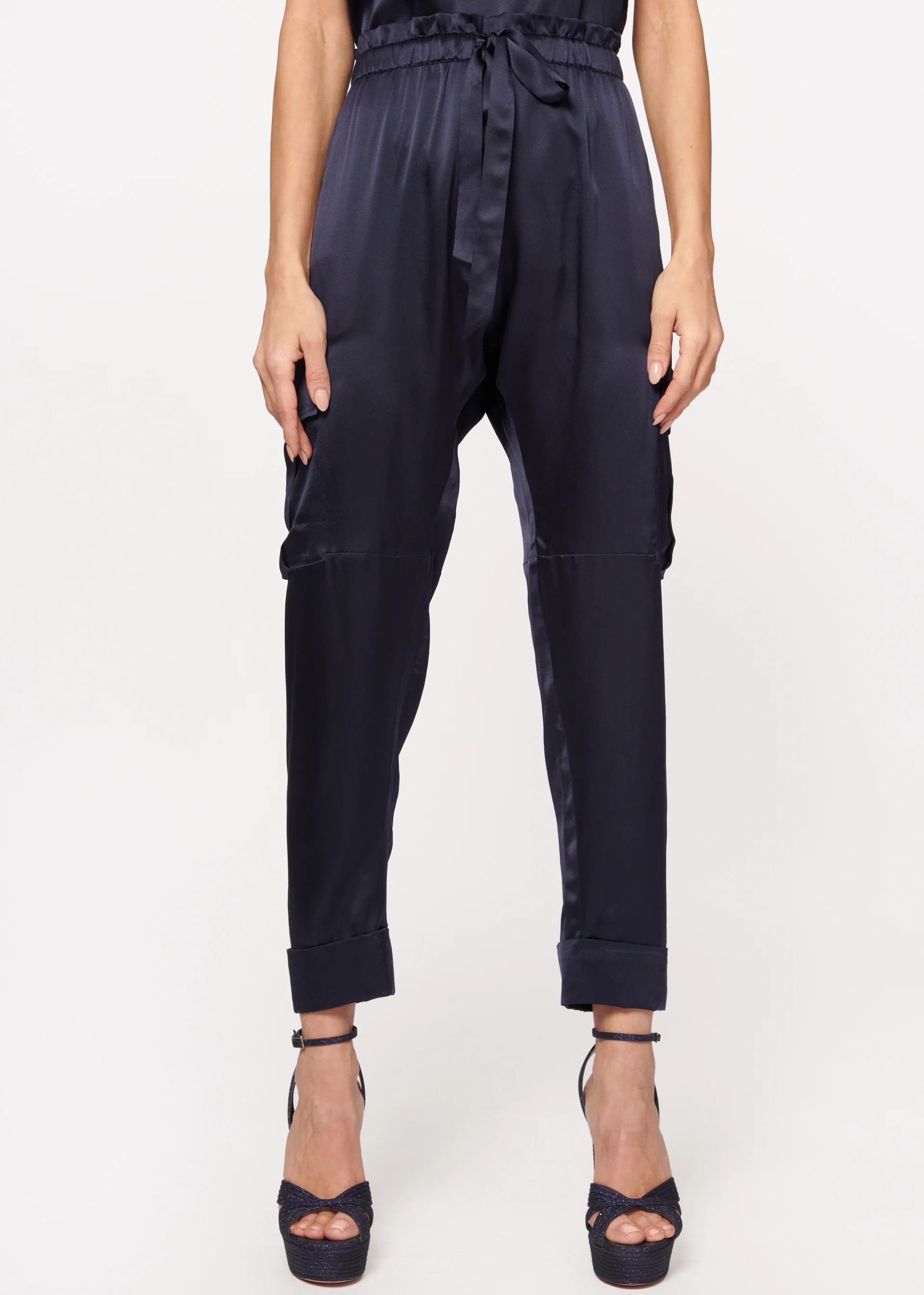 Carmen Cargo Pant Navy | CAMI NYC