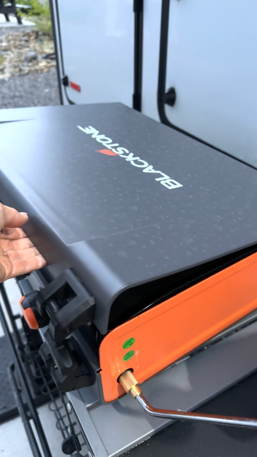 One of our favorite parts of camping is cooking on our Blackstone — it heats up so evenly and makes everything taste amazing! We love how easy it is to use, and the stand makes it super convenient wherever we’re set up. It’s honestly one of our must-haves for every trip!

#LTKActive #LTKTravel