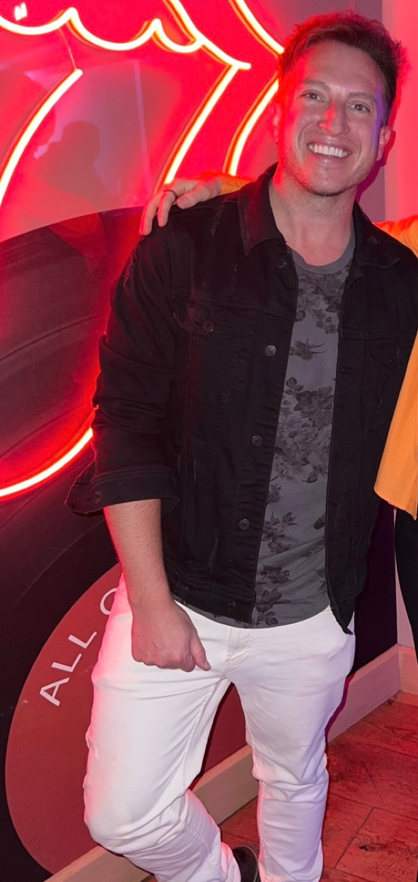 Concert vibes. Cream colored straight denim, floral top, black denim jacket, Clark’s desert boots. 

#LTKparties #LTKmens #LTKtravel