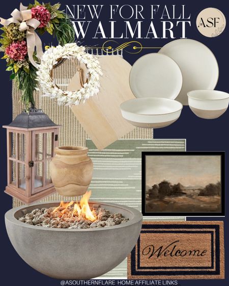 New fall Walmart finds, home decor, fall decor, neutral home 

#LTKhome