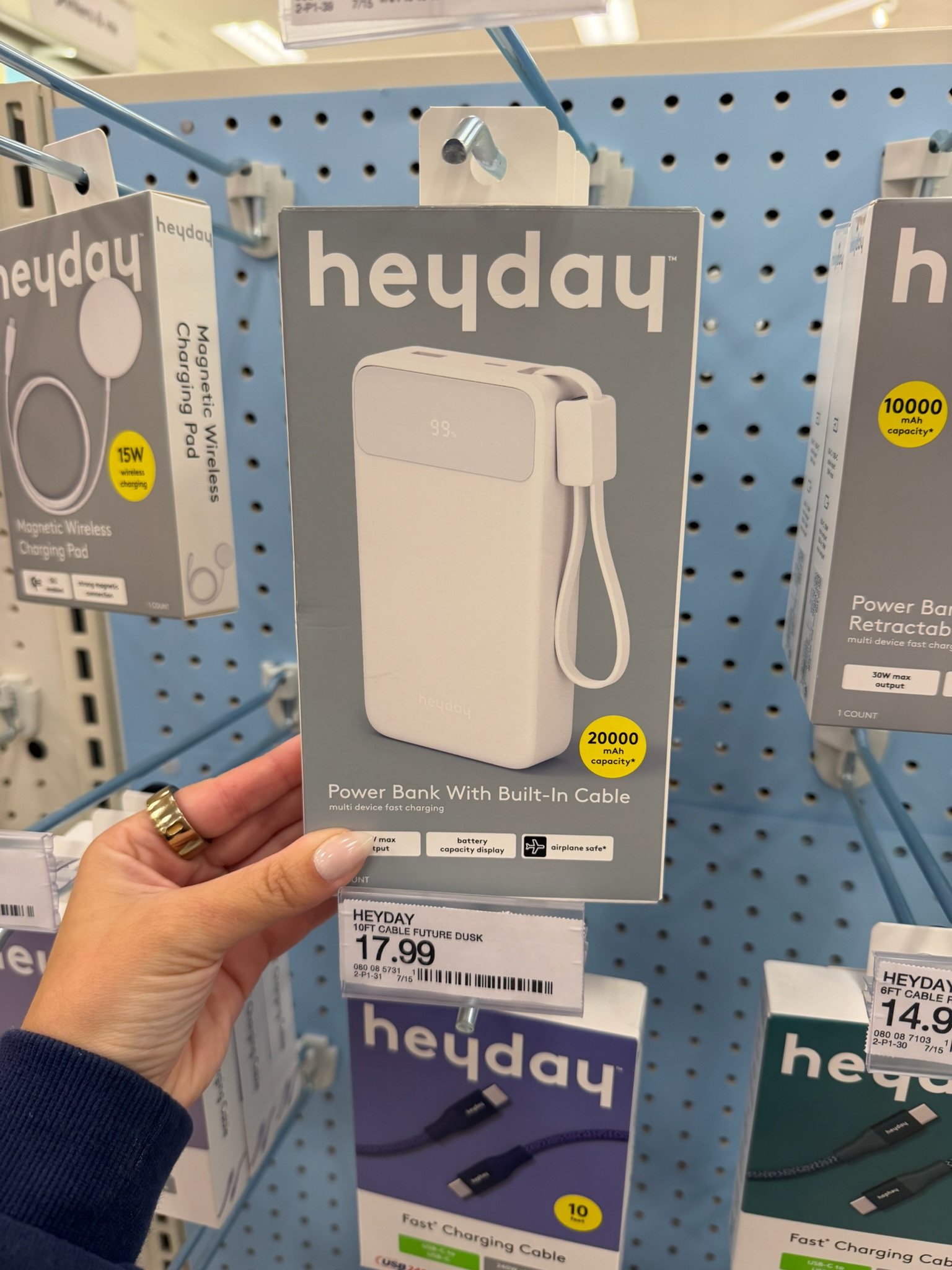 This Heyday power bank is such a good travel and everyday essential 🔋 It has a built-in loop cable, a digital battery display, and enough power to keep your devices charged while you’re on the go!

wedding guest dress summer, country concert outfits, teacher outfits, back to school outfits, summer outfits over 40, date night outfits, vacation outfits beach, summer dresses, business casual workwear, concert outfit ideas
 

 #LTKSeasonal #LTKWorkwear #LTKTravel