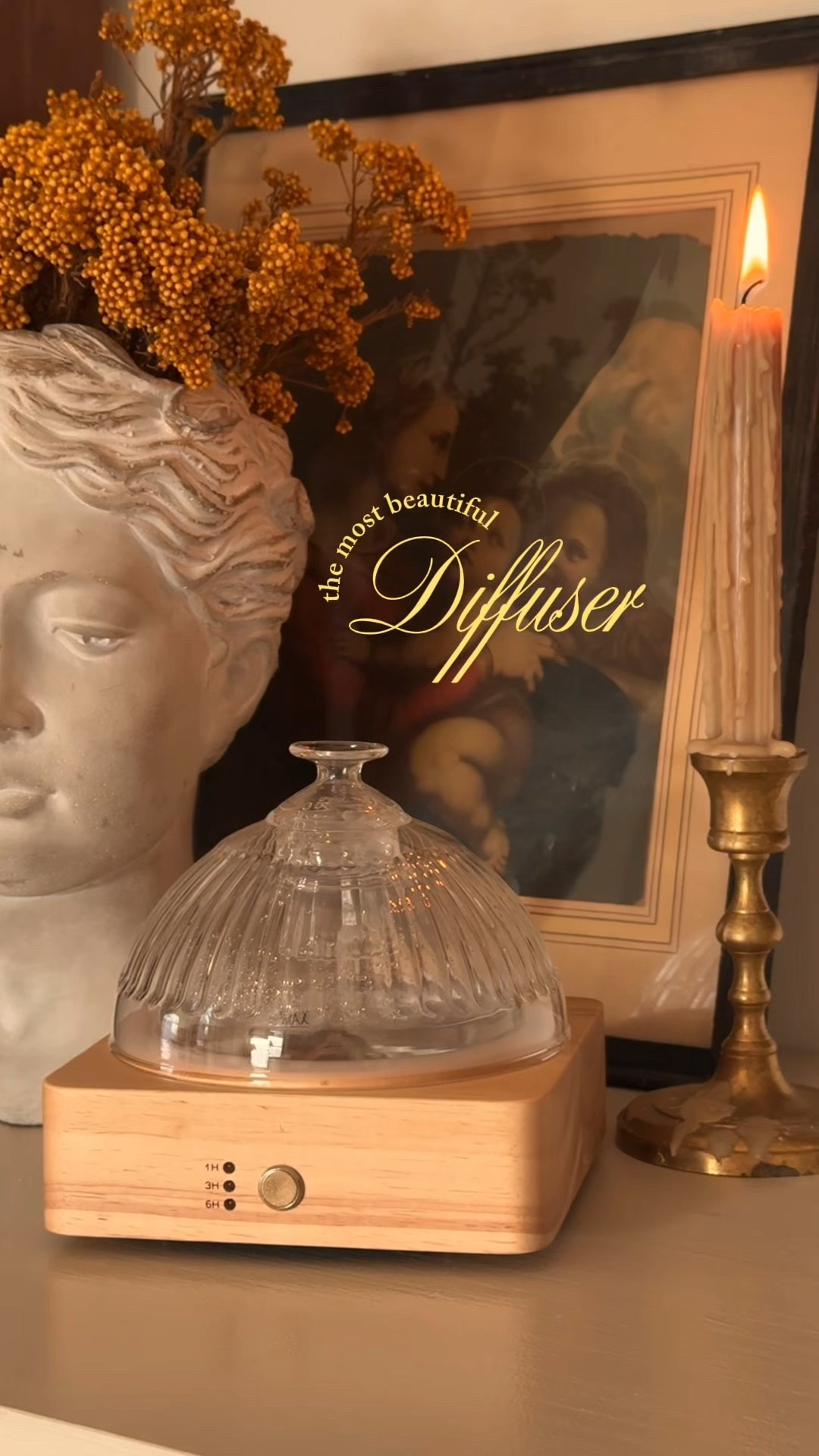 An essential oil diffuser that doubles as home decor ✨

#homedecor #amazonhome #interiordesign #amazonhomedecor #amazonfind #amazonfinds #amazonfavorites #amazonmusthaves #amazonmusthave #homedecorideas #homedecorinspo #homedecoration #essentialoil #essentialoildiffuser #diffuser 

#LTKFindsUnder50 #LTKHome #LTKFindsUnder100