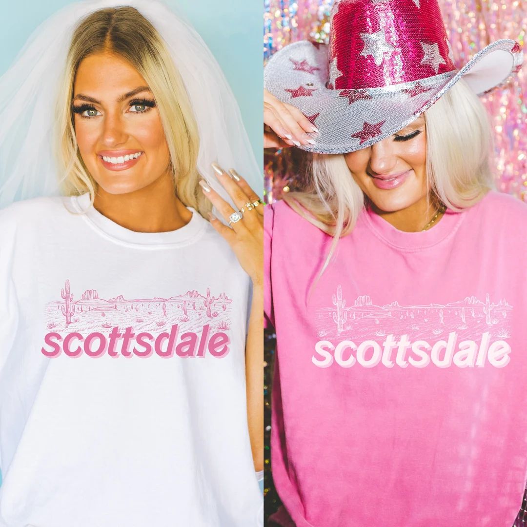 Scottsdale Bachelorette Shirt, Scottsdale Bachelorette Party Shirts, Scottsdale Before the Veil S... | Etsy (US)