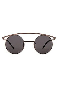 Karen Wazen Retro XL Sunglasses in Black from Revolve.com | Revolve Clothing (Global)