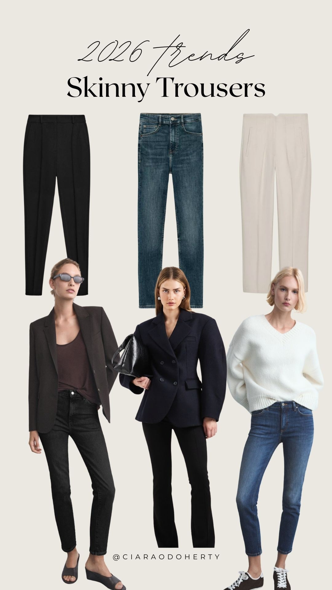 2026 Trends: Skinny Trousers

Skinny Jeans, skinny trousers, asos, mango, Zara, arket 

#LTKireland #LTKeurope #LTKwinter
