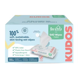 Kudos Wet Wipes - 540ct/9pk: Lyocell, Latex-Free, Aloe, Pull-Out Dispenser | Target