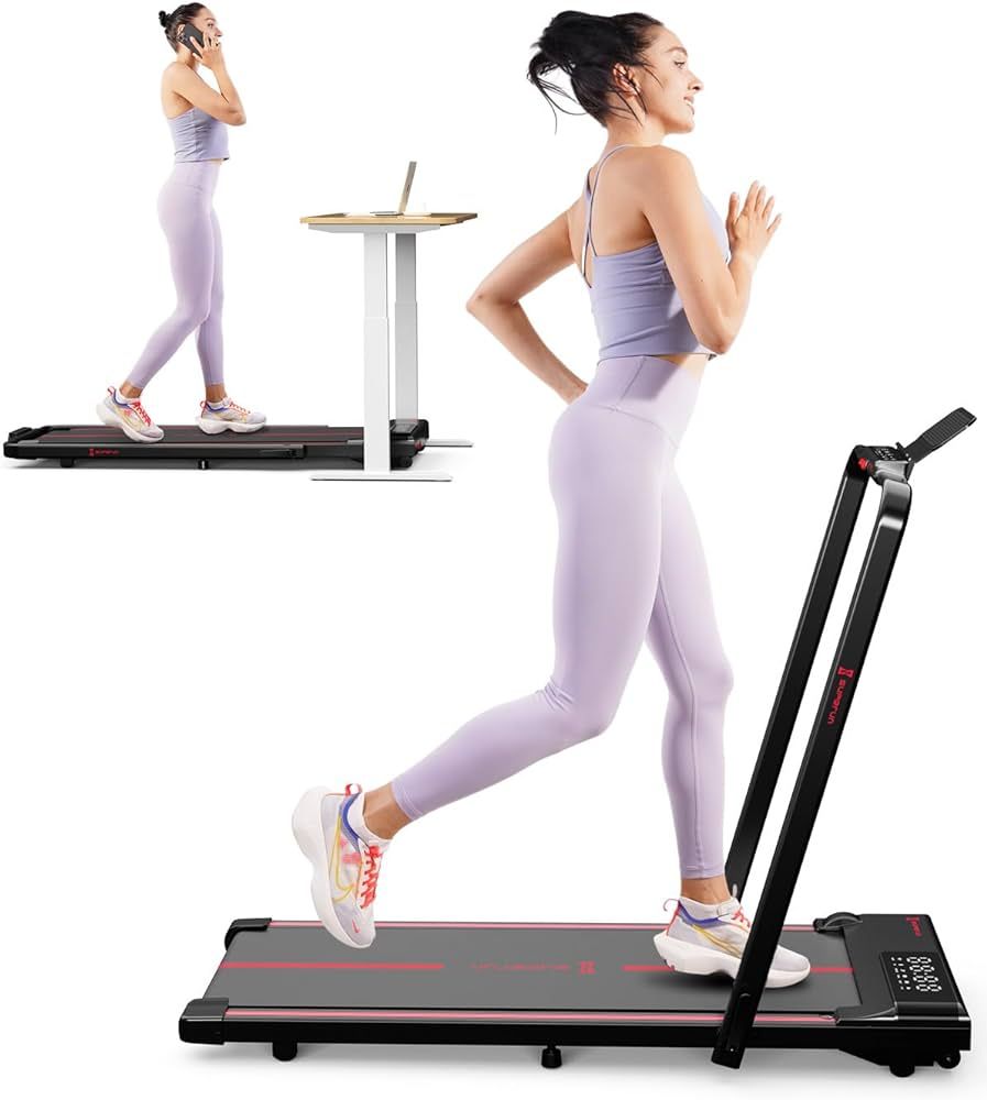 SupeRun 3 in 1 Folding Treadmills for Home Office Easy to Store, 3.0HP Powerful and Quiet Motor U... | Amazon (US)