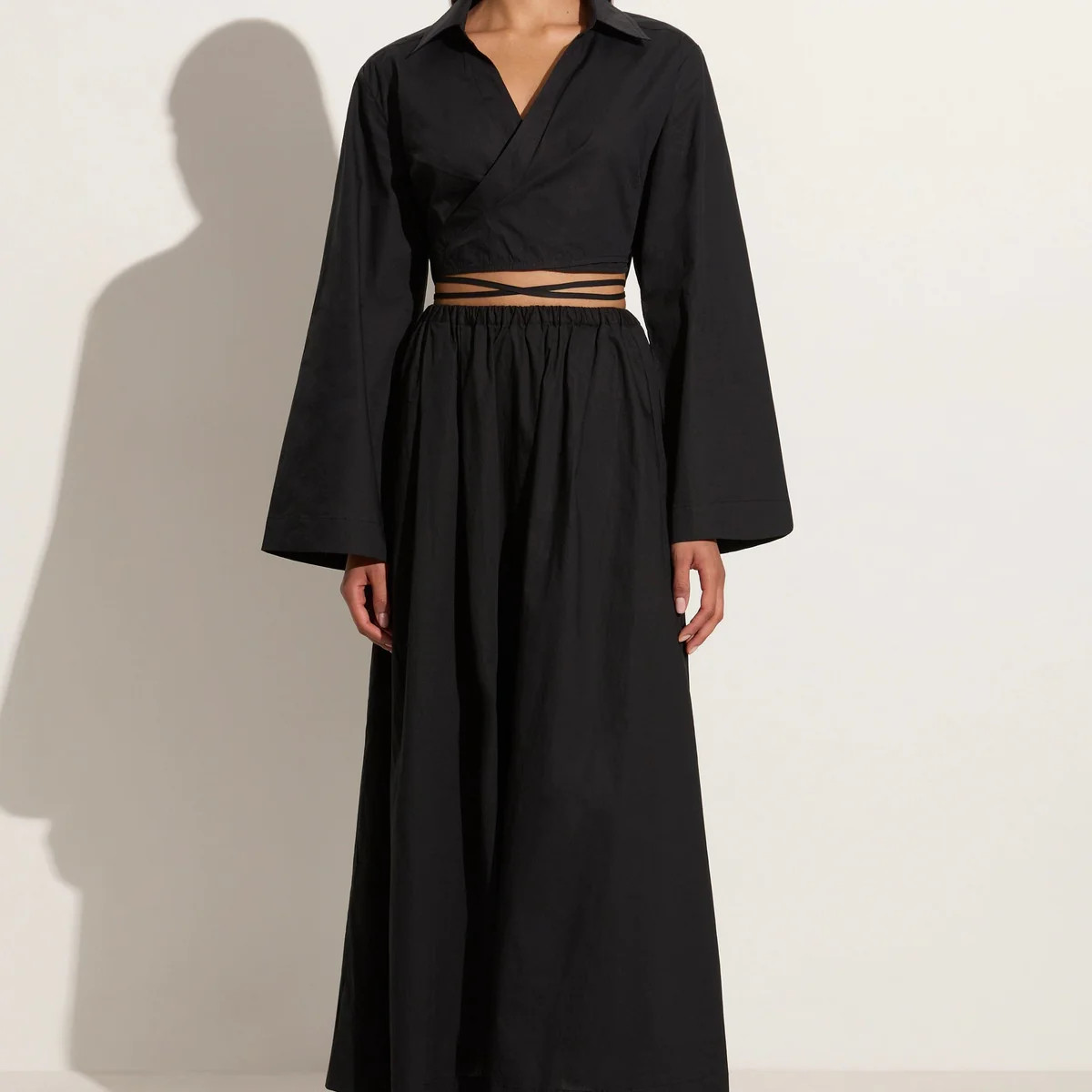 Scanno Skirt Black | Faithfull (AU)