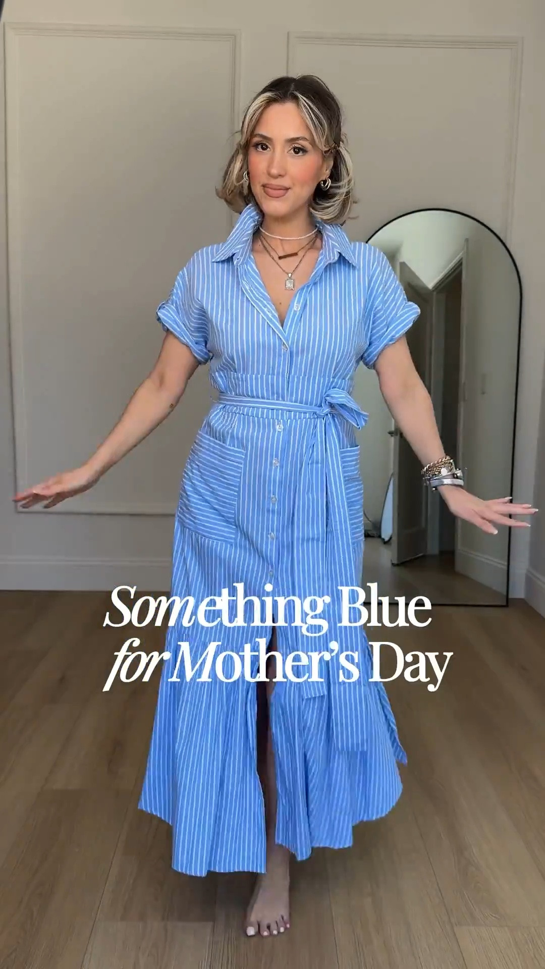 Something blue for Mother’s Day 💙✨ so soft and chic 💗

Wearing XS (if XS it’s not available, then I’m wearing a small). 

Target XS top + bottom 

#LTKMothersDay #LTKgrwm #LTKootd