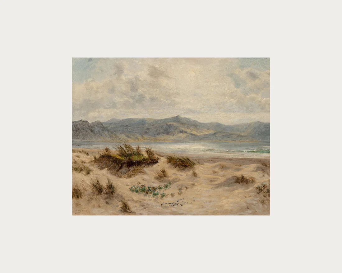 Dunes on the Welsh Coast Digital Download | Maris Home